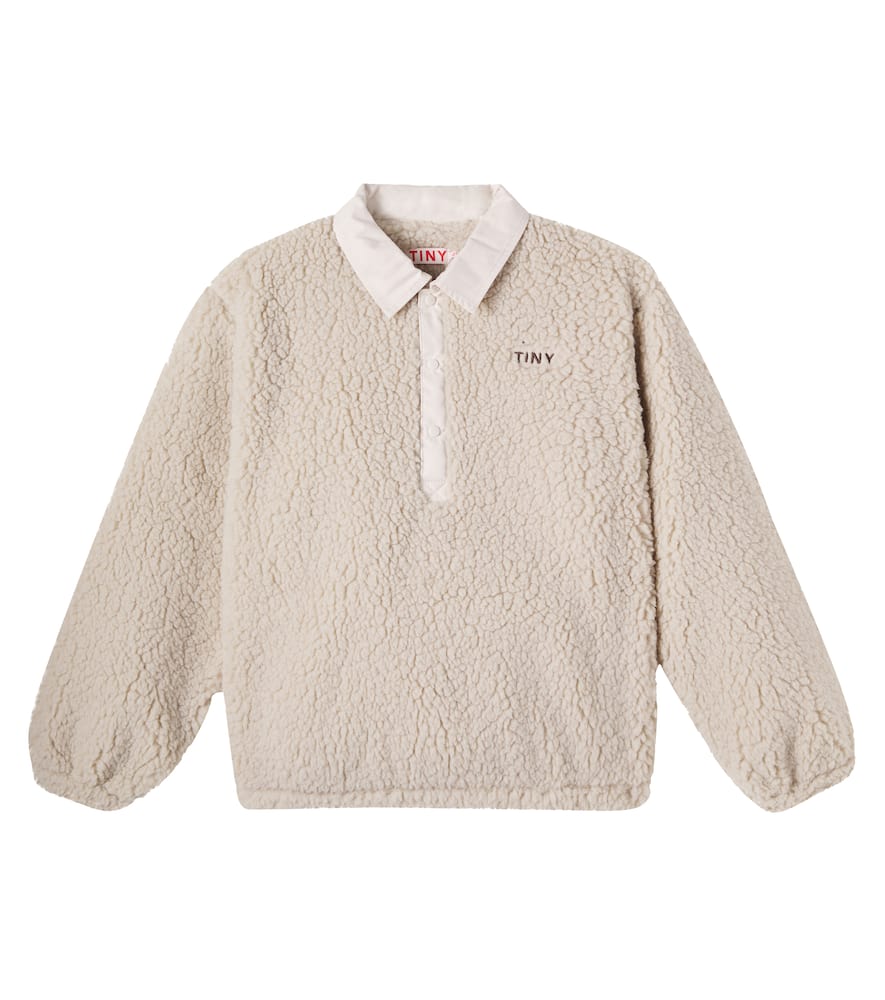 

Свитер-поло из искусственного меха Tinycottons, Beige