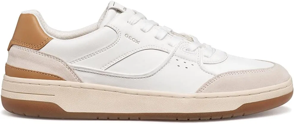 Мужские кроссовки Geox U Sedral для корта B, White Tan — фото 3