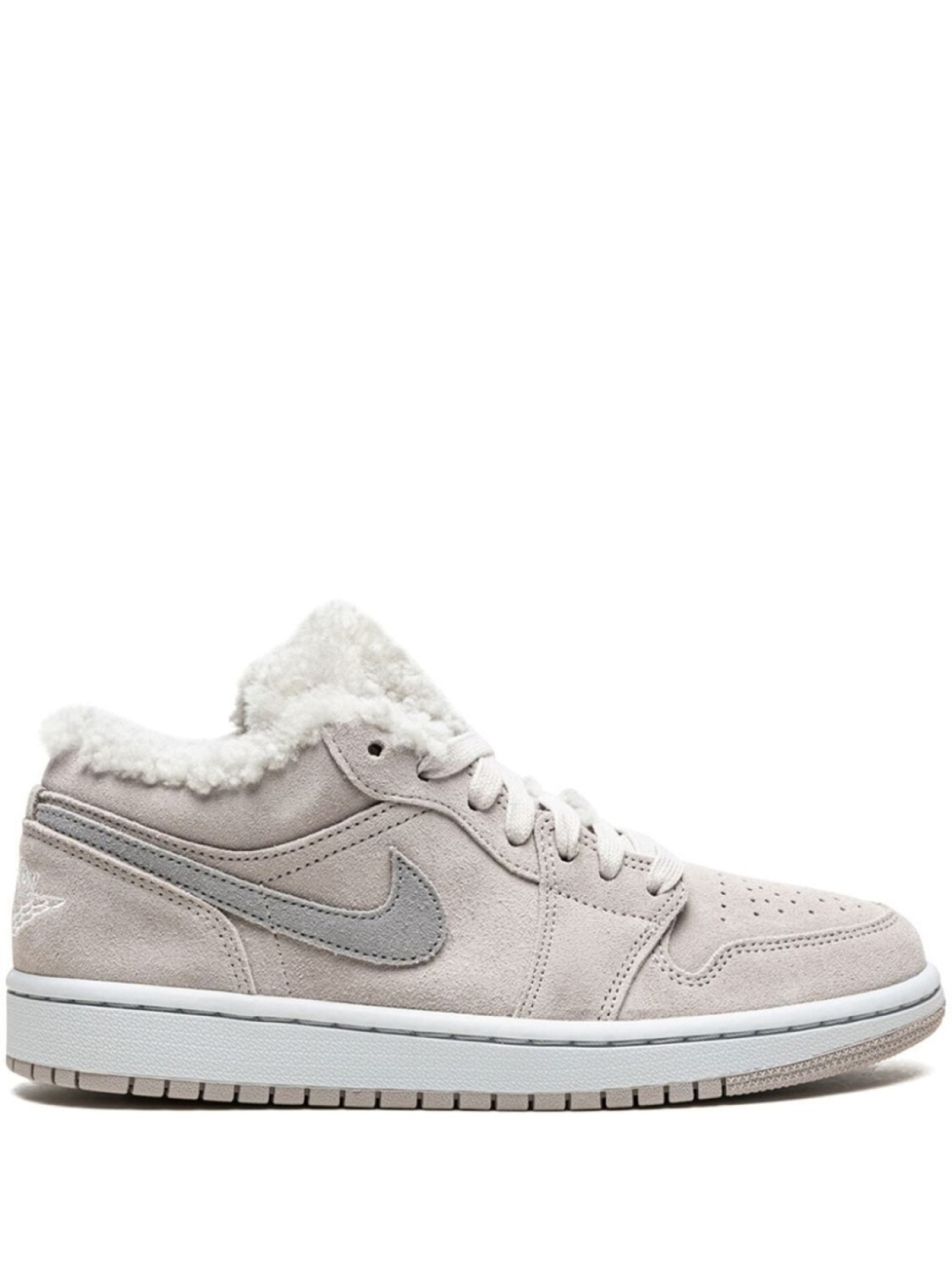 

Jordan кроссовки Air Jordan 1 Low SE Sherpa Fleece, серый