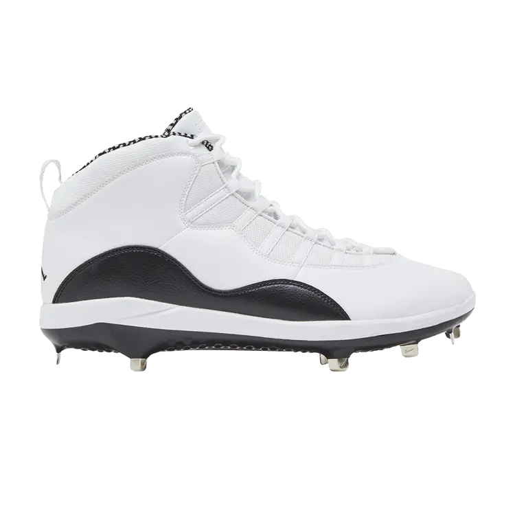 

Бутсы Air Jordan Air Jordan 10 Retro Metal 'White Black', белый