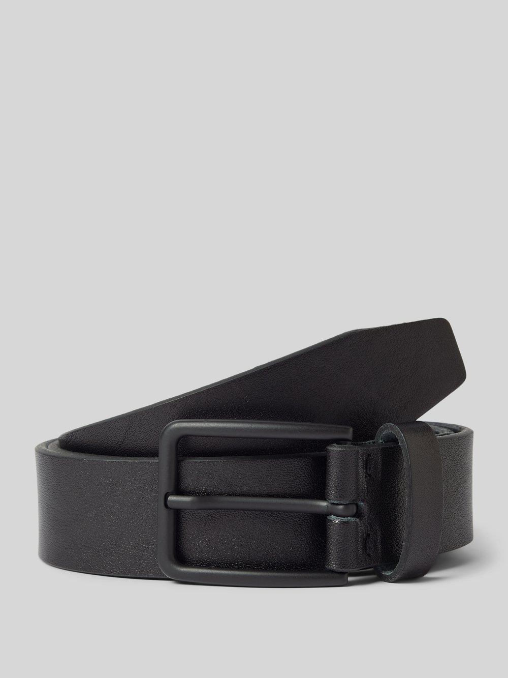 

Кожаный ремень с пряжкой модель «Гальван» Lloyd Men's Belts, черный