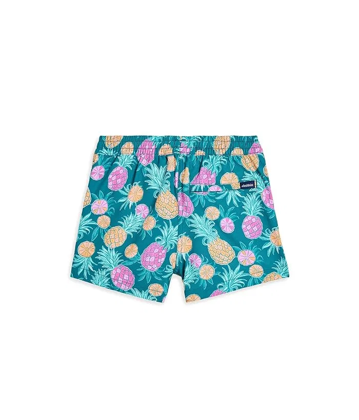 Плавки Chubbies Kids The Citrus Punches, темно-бирюзовые — фото 2