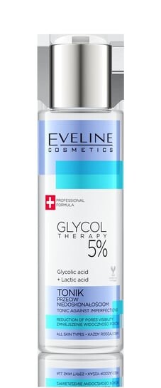 

Тоник против несовершенств, 110 мл Eveline Cosmetics, Glycol Therapy, 5%