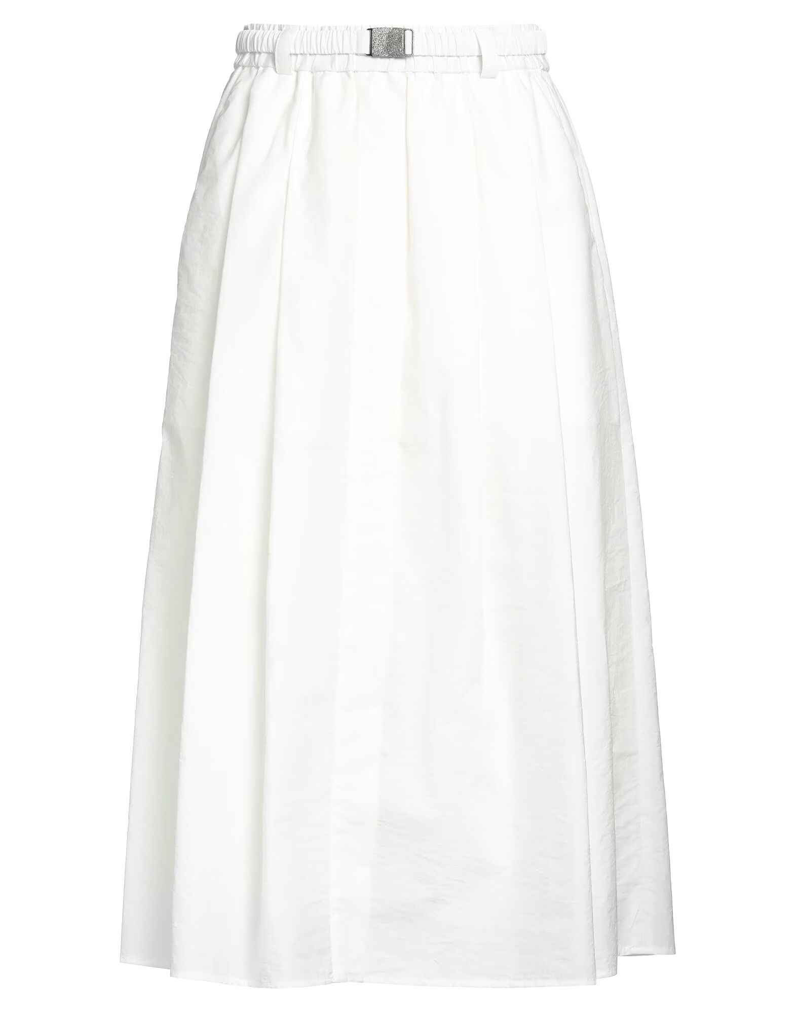 

Юбка миди Brunello Cucinelli, белый