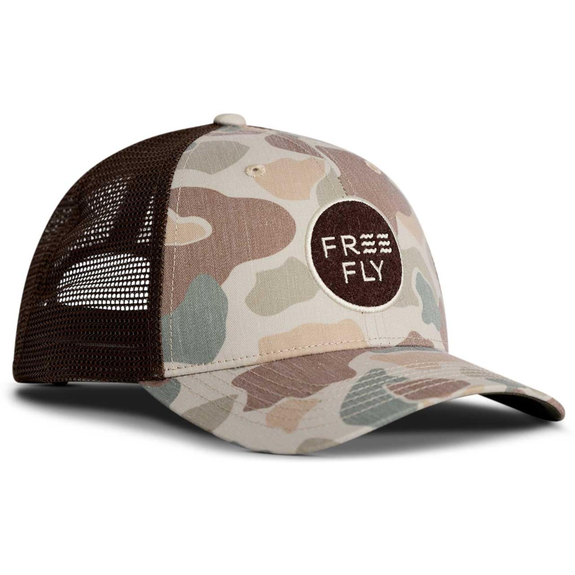 

Мужская камуфляжная кепка-тракер Free Fly, Vintage Camo