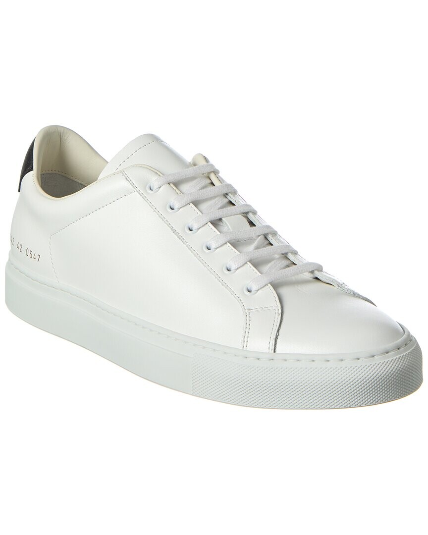 

Низкие кожаные кроссовки Common Projects Decades, белый