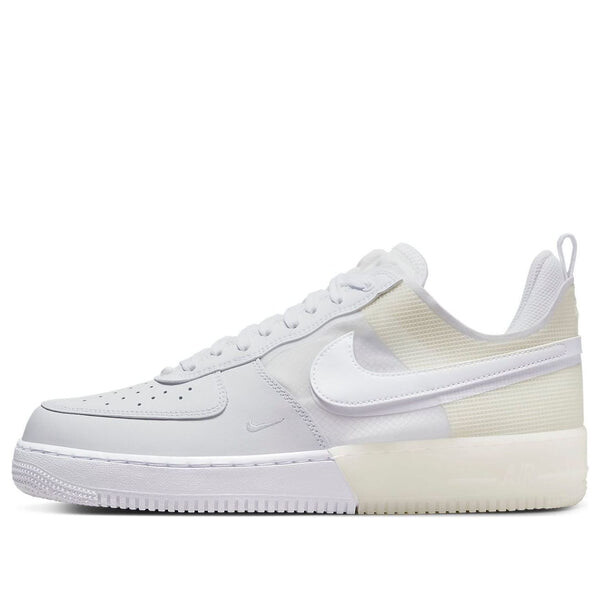 

Кроссовки air force 1 react 'photon dust' Nike, бежевый