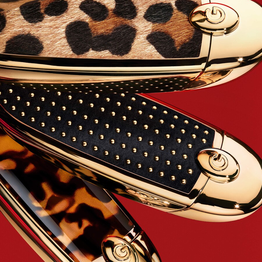 Матовая помада Rouge G с сатиновым и бархатистым эффектом GUERLAIN, Le Fauve — фото 4
