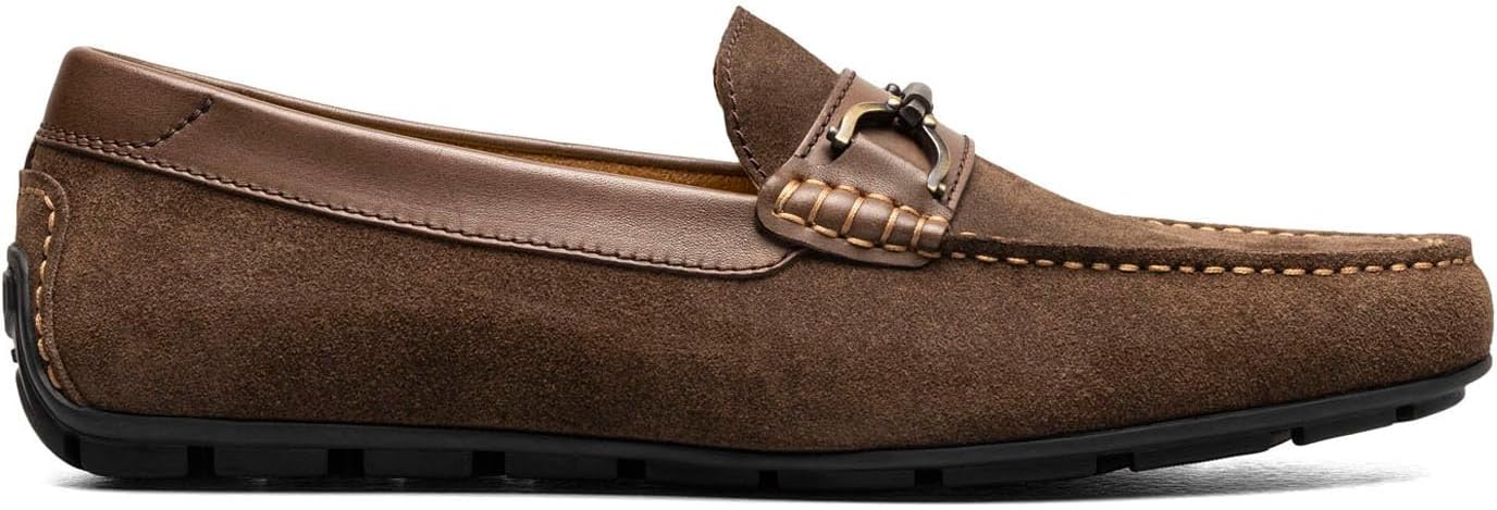 Мужские слипоны Florsheim Motor Moc Toe Bit Driver, коричневый — фото 2