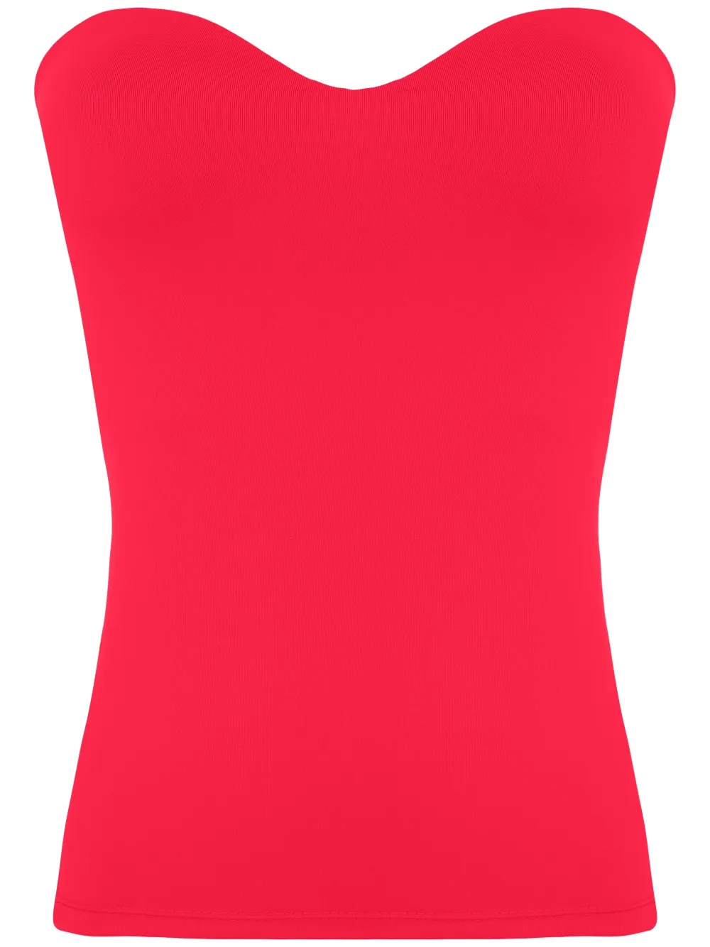 

Топ с вырезом в форме сердца Amir Slama, красный