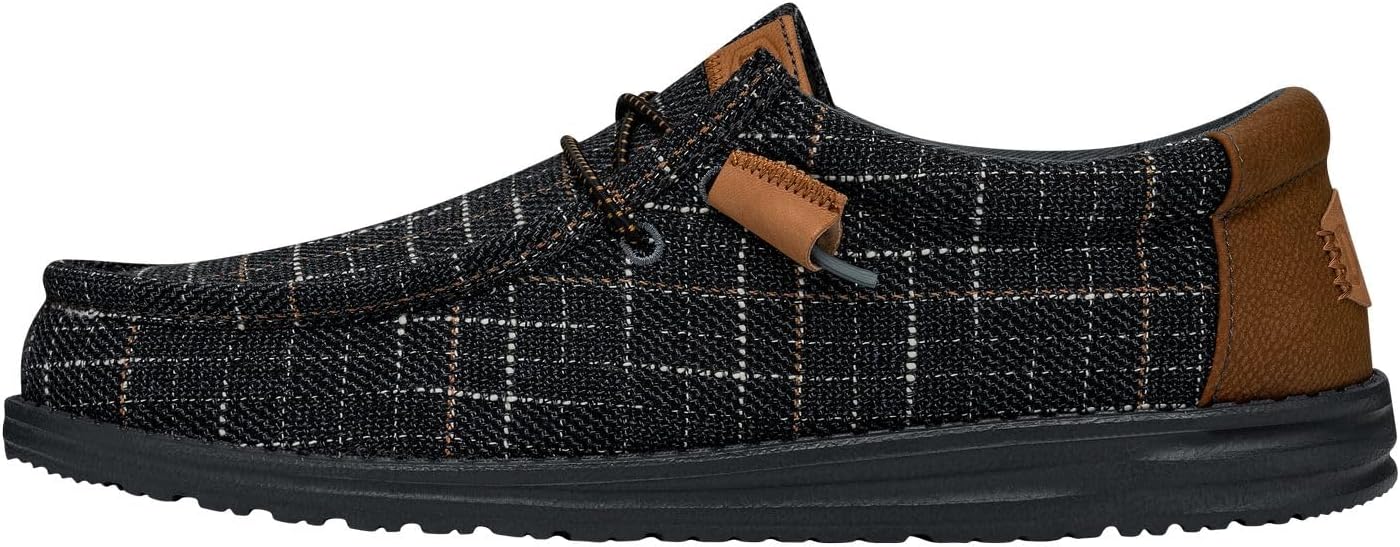 

Кроссовки Hey Dude Wally Plaid Heydude, темно-синий