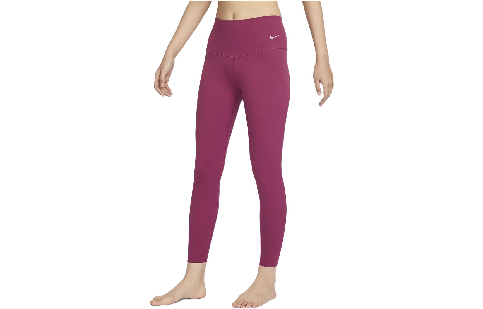 Zenvy Sports Pants Women's Rosewood Red Nike, Красный сандал — фото 2