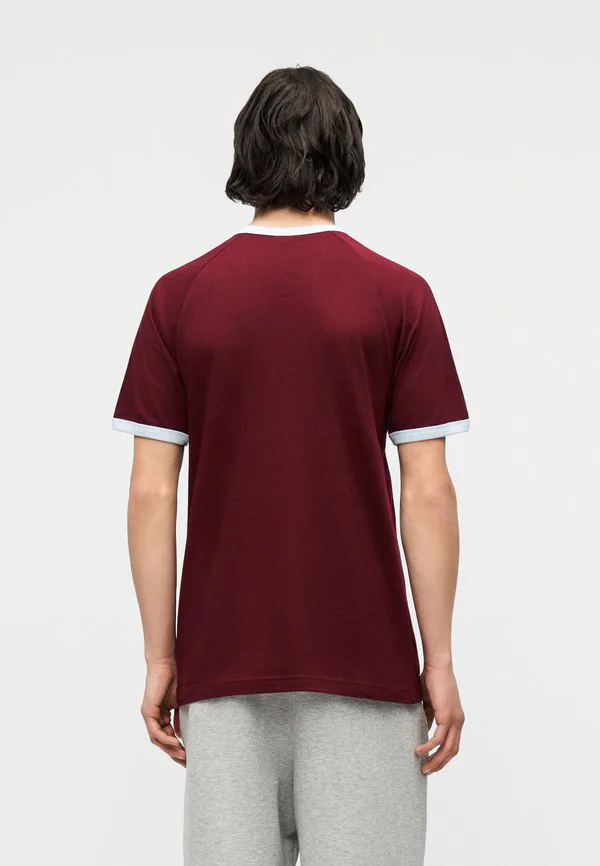 Футболка унисекс с принтом Adidas Originals, Maroon — фото 3