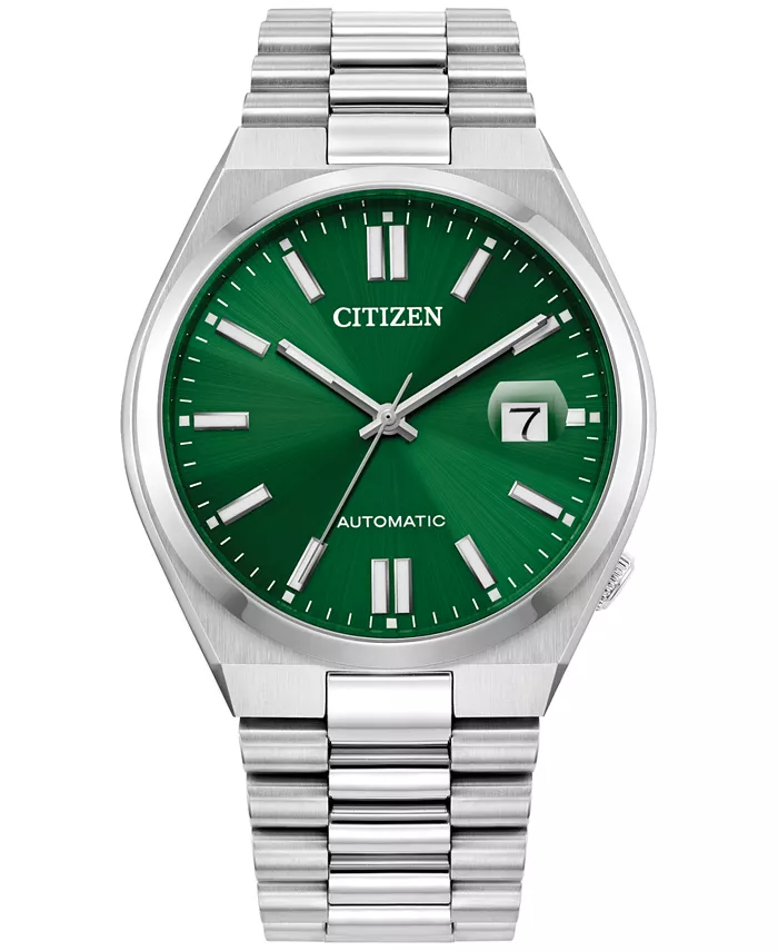 

Мужские автоматические часы Tsuyosa на стальном браслете, 40 мм Citizen