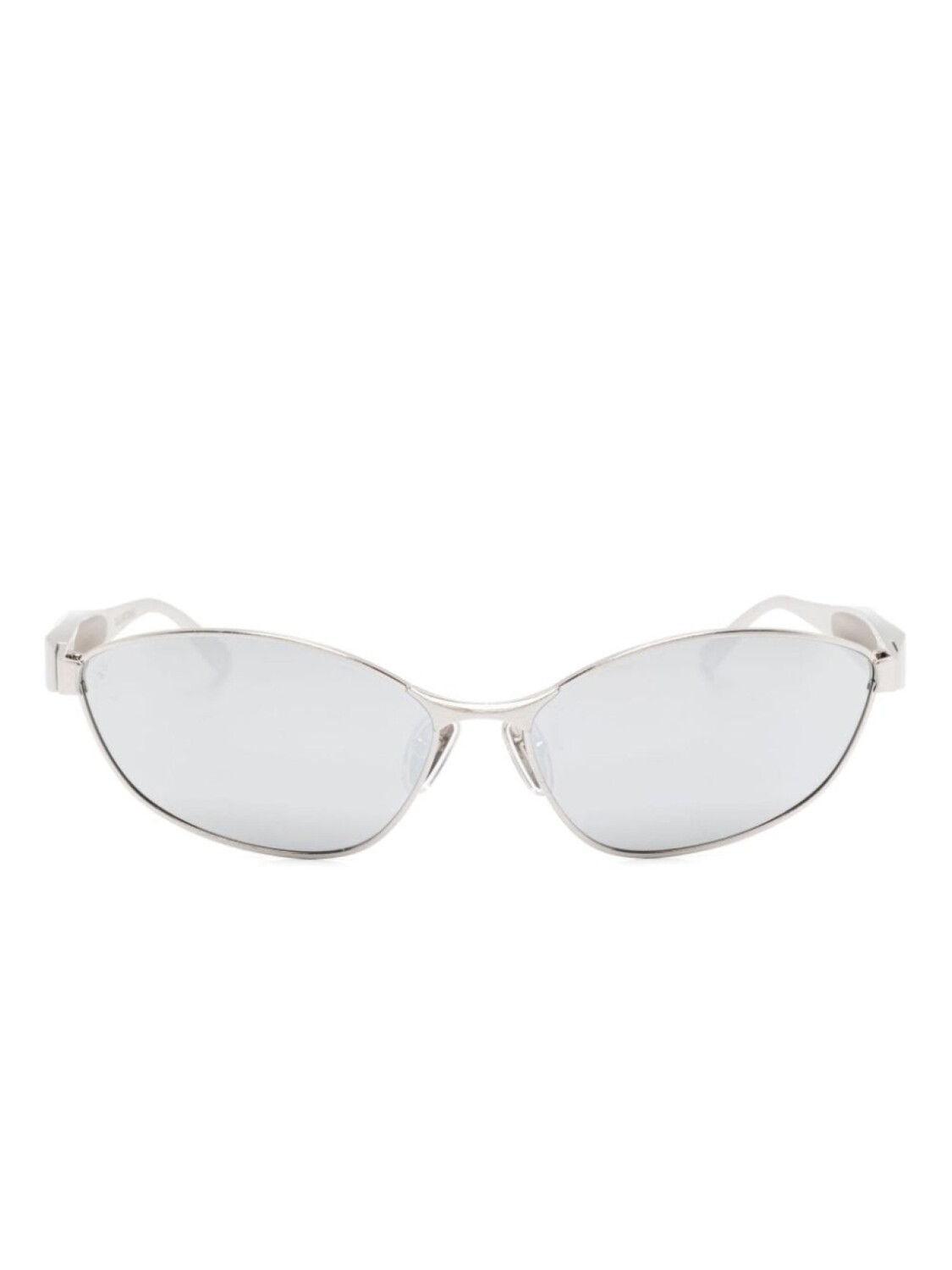 

Balenciaga Eyewear солнцезащитные очки в оправе 'кошачий глаз', серебряный