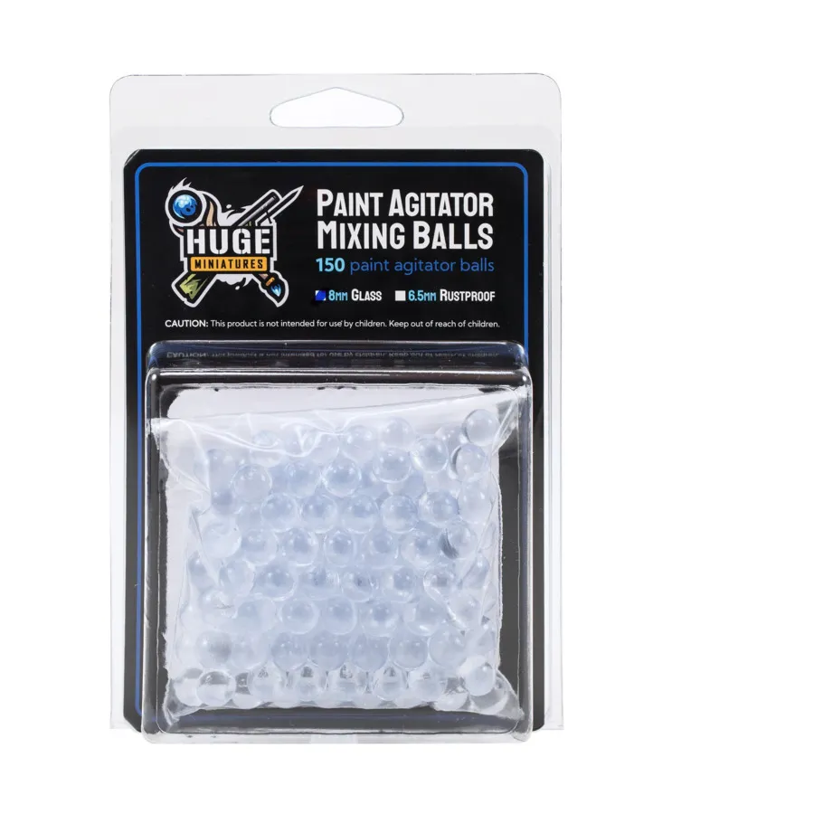 

Шарики для мешалки с краской - стекло, Miniature Painting Accessories (Huge Miniatures)