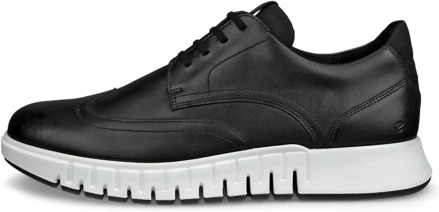 Мужские кроссовки ECCO Gruuv Studio Wingtip, черный — фото 3