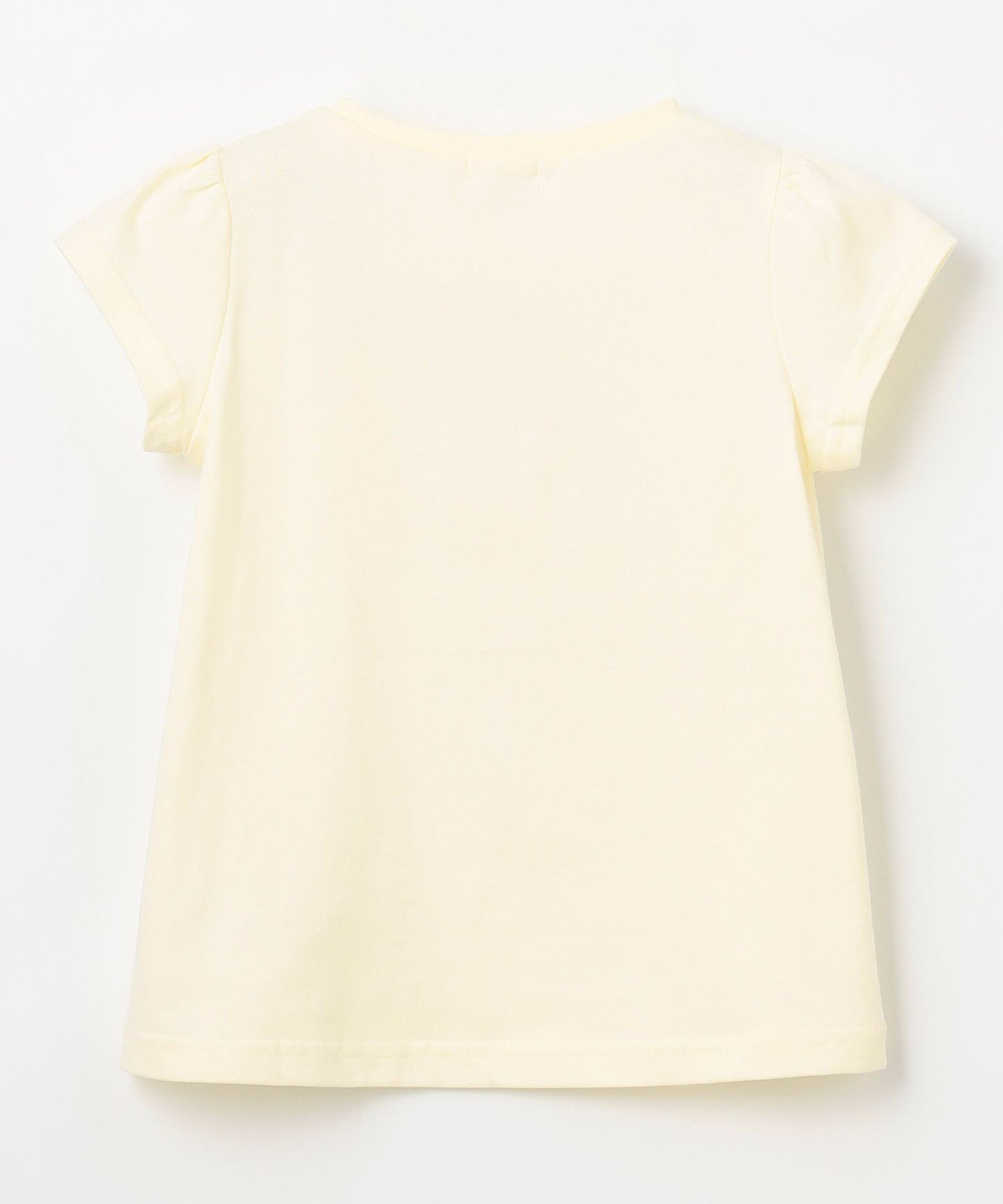 Прохладная и освежающая футболка с аппликацией Any Kids, Cream (dress) [042] — фото 2