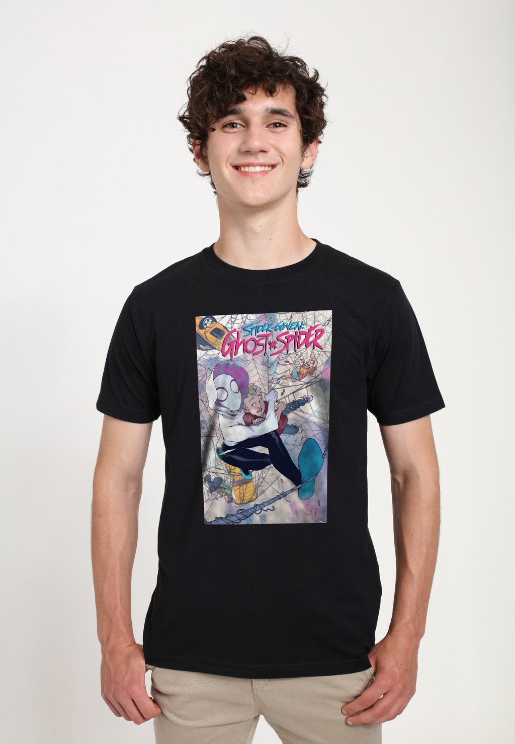 

Футболка с принтом SPIDER MAN CLASSIC SPIDER GWEN Marvel, черный