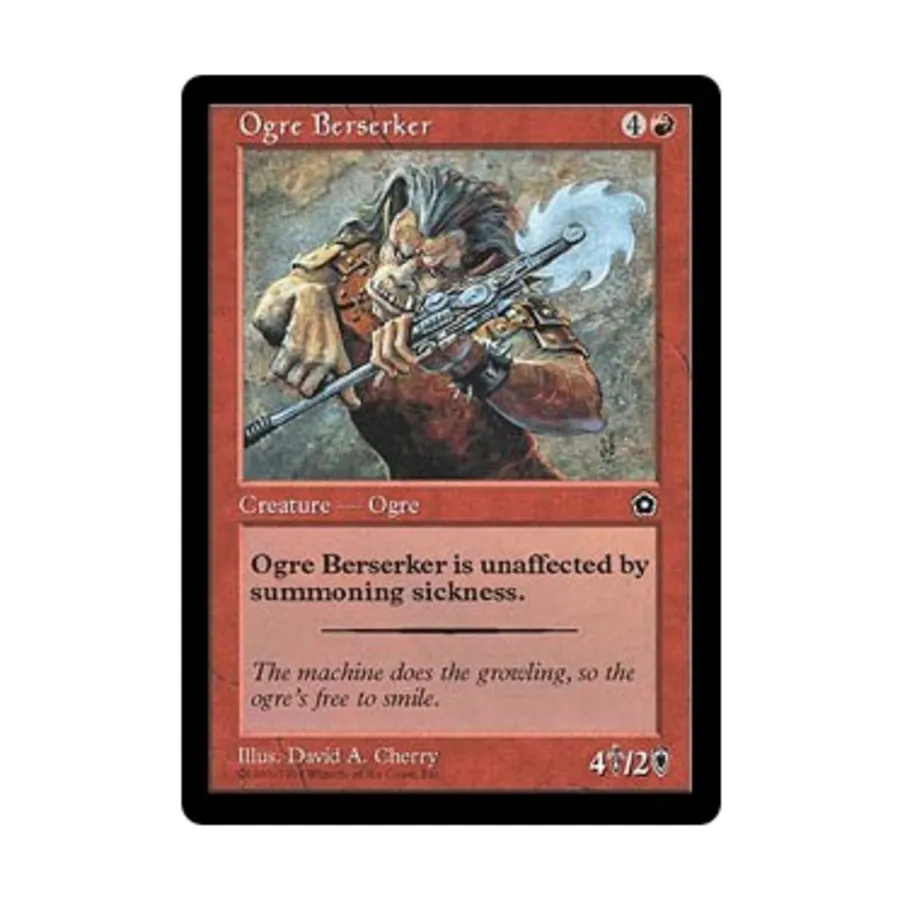 

CCG Огр-берсерк (К), MTG - Portal 2nd Age