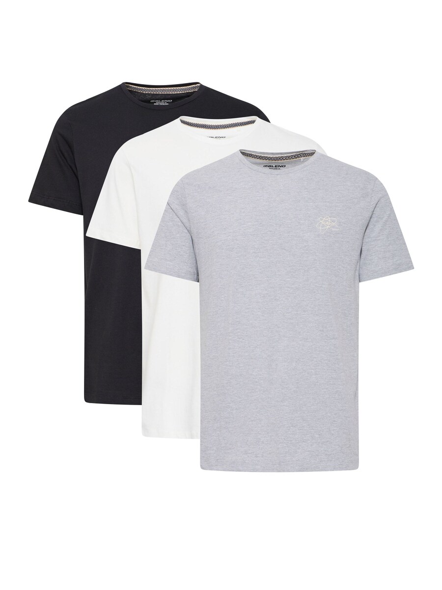 

Рубашка BLEND, цвет Grey/Black/natural white