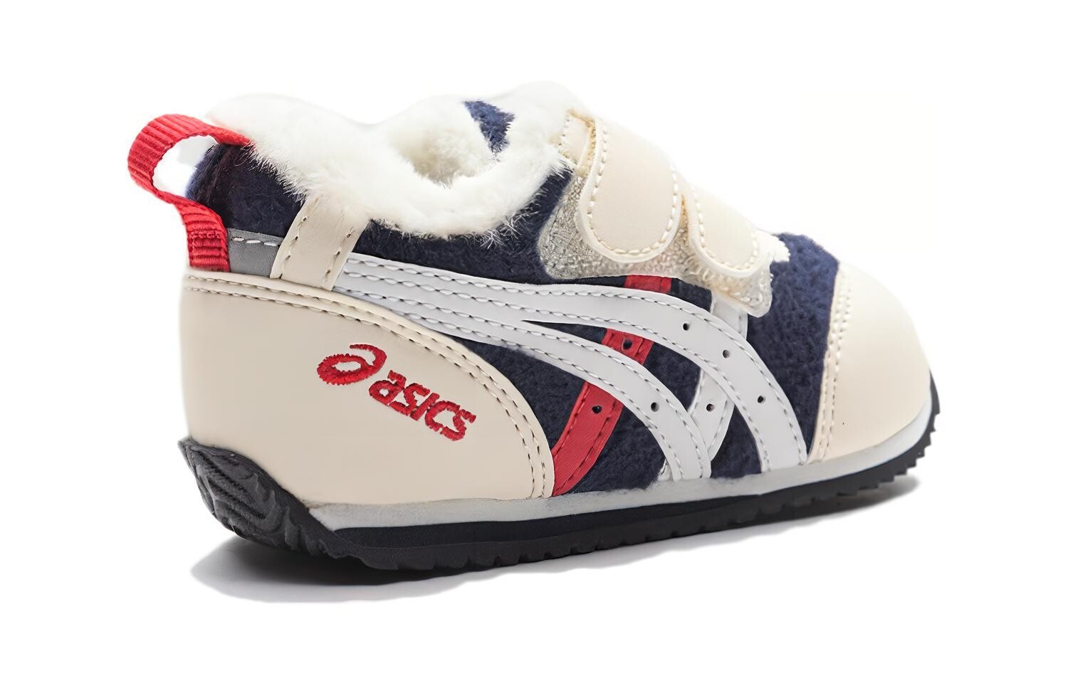 Кроссовки Asics Cotla Kids Lifestyle Shoes PS Low-top Beige, бежевый/синий — фото 4