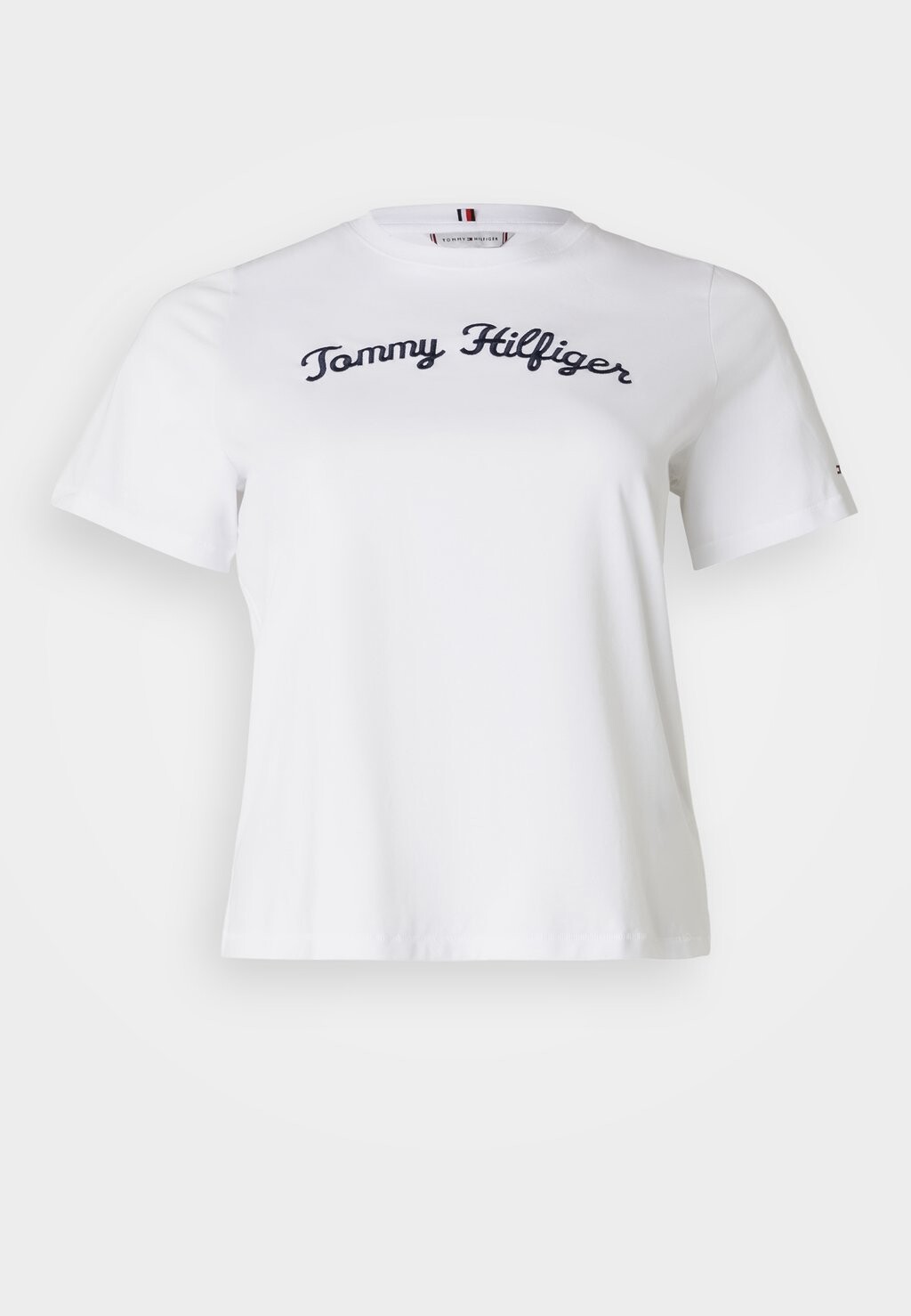 

Футболка с принтом Script Tee Tommy Hilfiger, белый