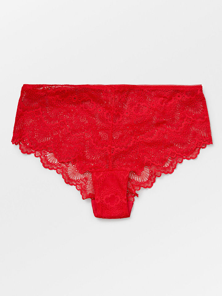 

Трусы Wave Lace Becksöndergaard, красный