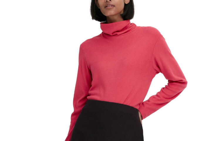 

Трикотаж женский 14 Оникс красный Uniqlo