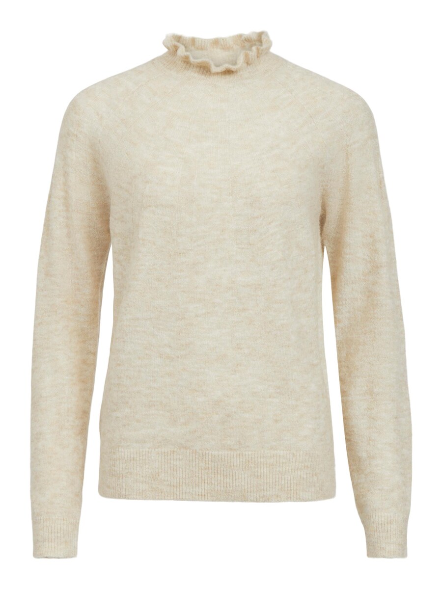 

Тонкий вязаный свитер VILA Sweater Dua, бежевый