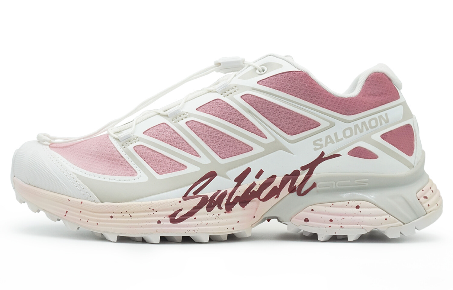 

Кроссовки XT-Pathway Running Unisex Low-Top White/Pink Salomon