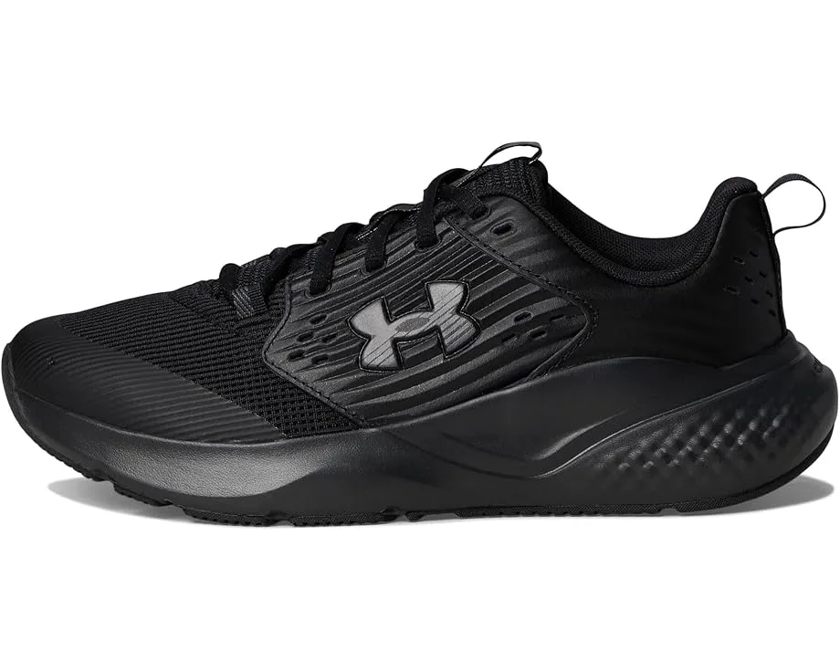 Кроссовки Under Armour Charged Commit 4 Training Shoes, Black/Ultimate Black/Castlerock — фото 4