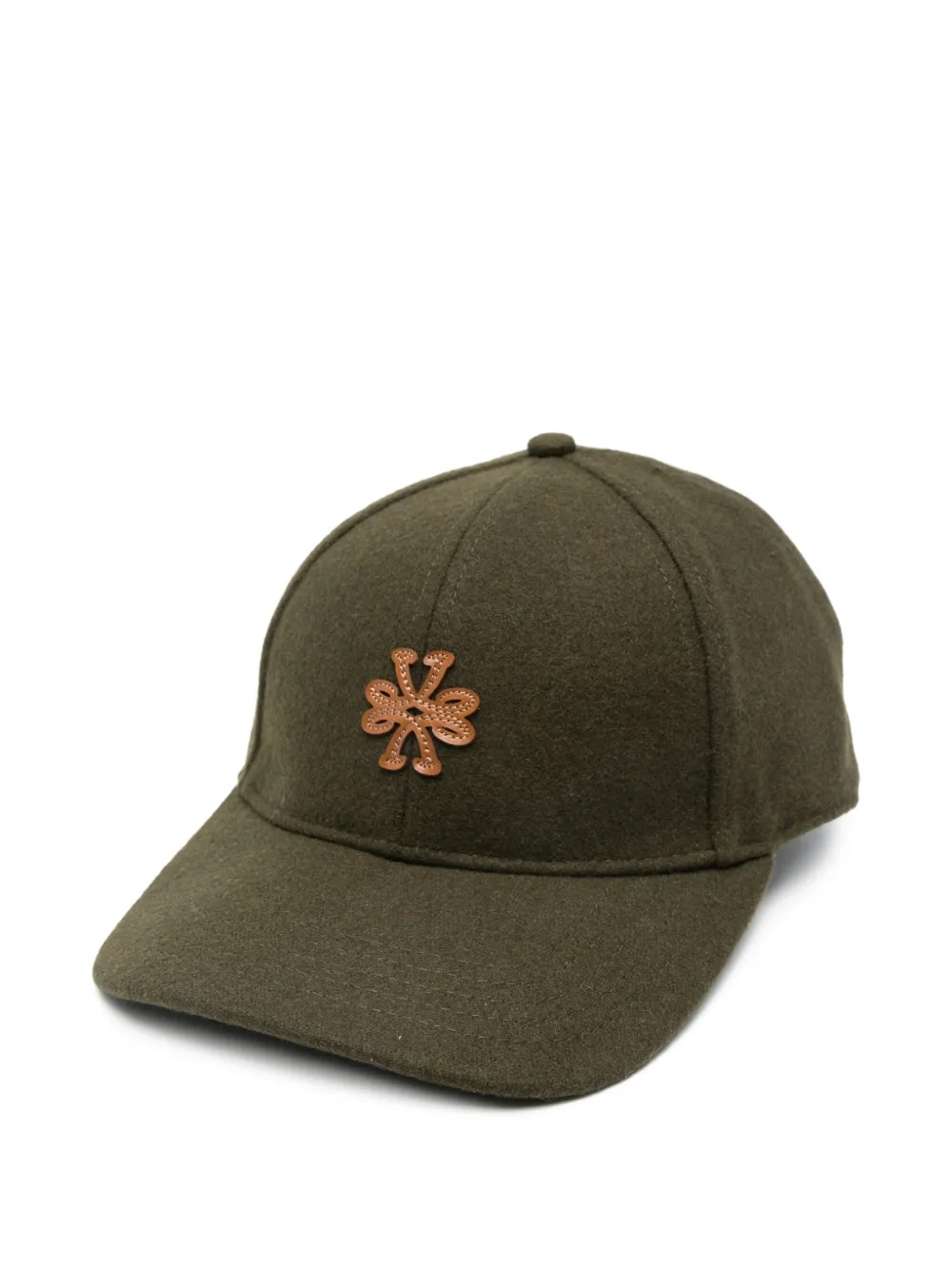 

Бейсболка с нашивкой-логотипом Jacob Cohen, зеленый