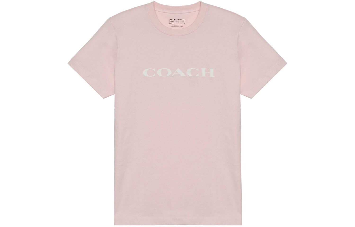 

Футболка женская розовая Coach