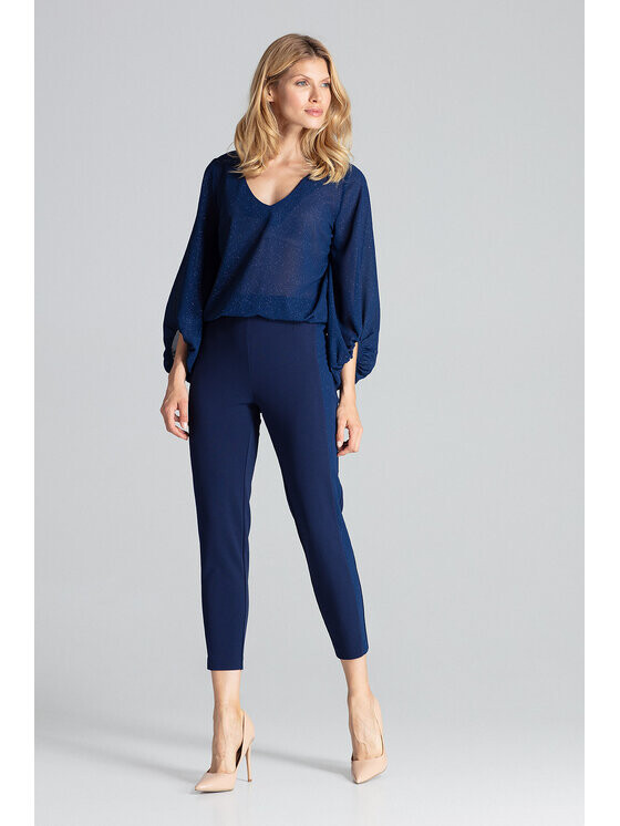 

Женские брюки regular fit Figlfigl, синий