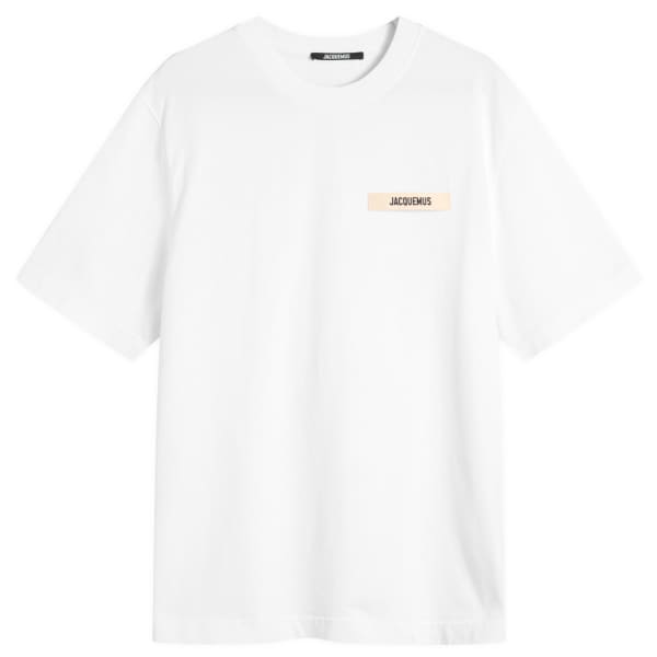 

Футболка с логотипом Grosgrain Jacquemus, белый