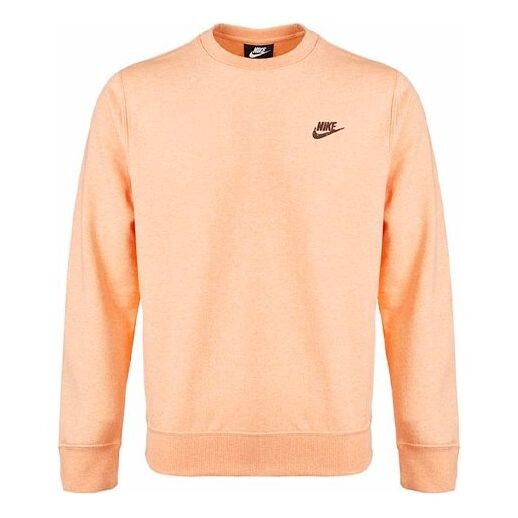 

Толстовка Nike Sportswear Alphabet Logo Round Neck Long Sleeves Apricot Pink, розовый