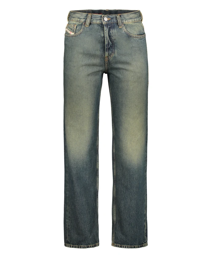 

Прямые джинсы 1995 года Diesel, зеленый