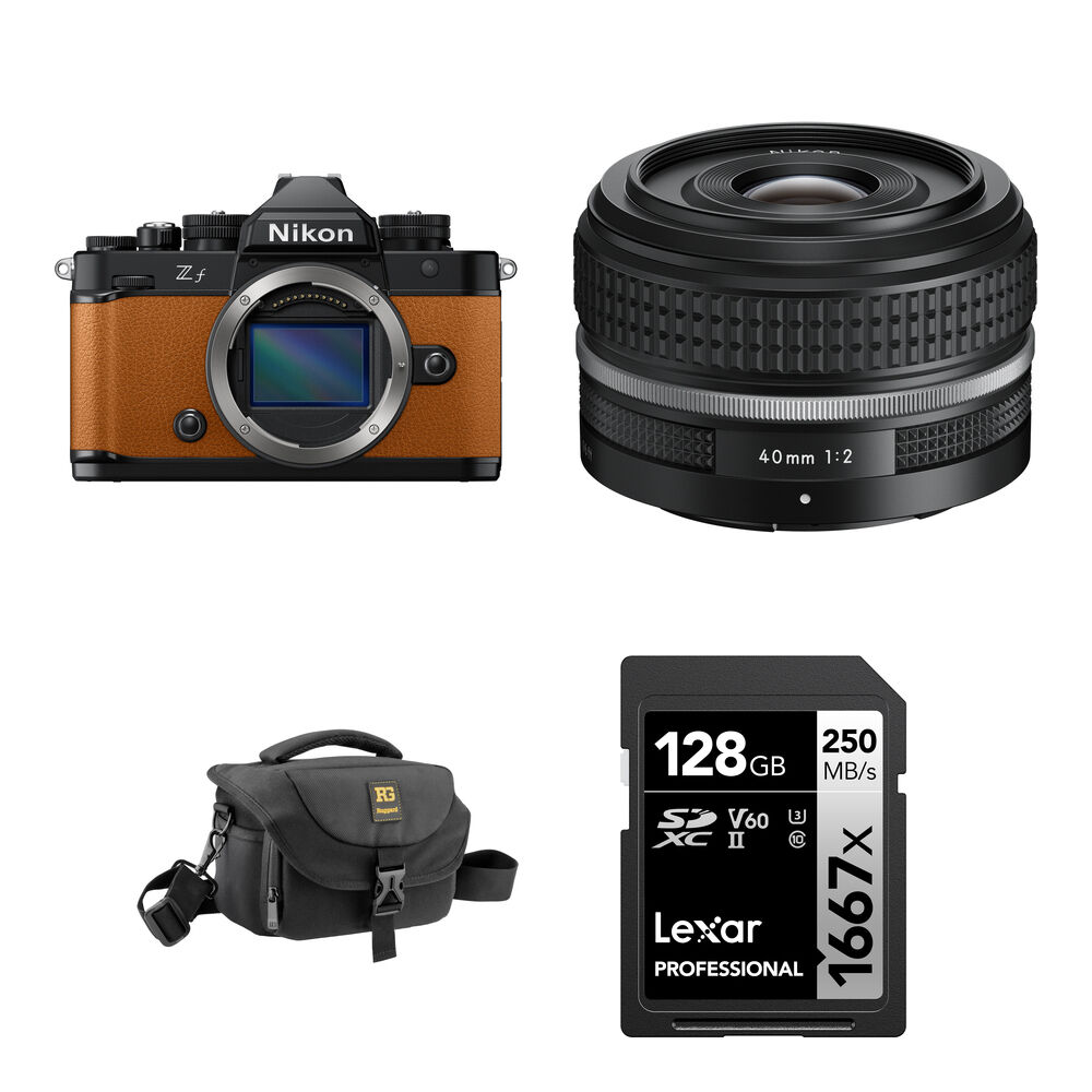 

Беззеркальная камера Nikon Zf Mirrorless Camera with 40mm f/2 Lens and Basic Bundle