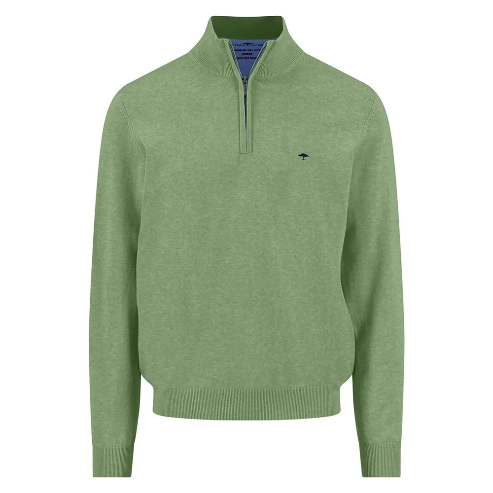 

Свитер Fynch Hatton 1613215 с половинной молнией, зеленый