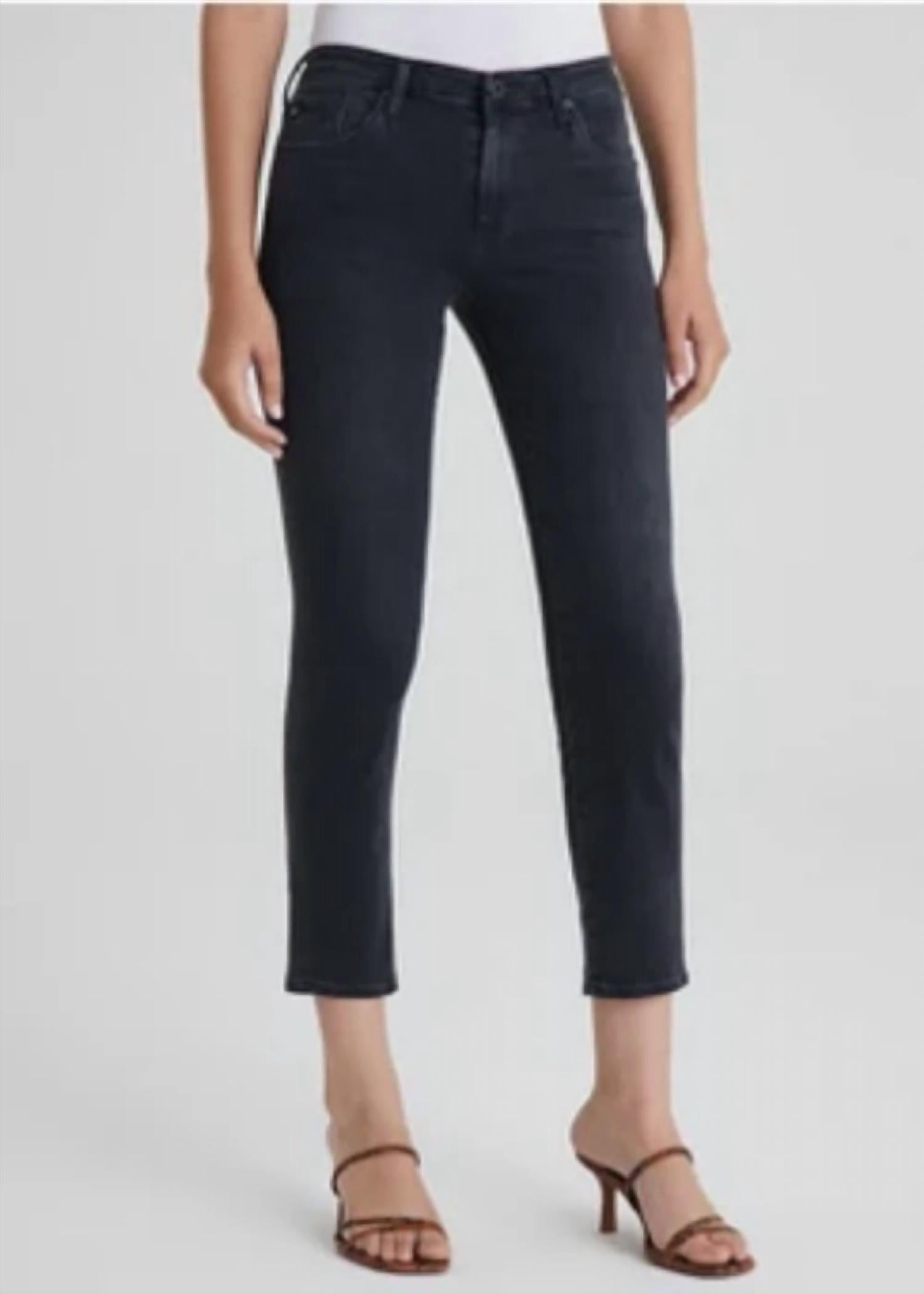 

Джинсы Prima Crop под давлением AG Jeans, цвет pressure