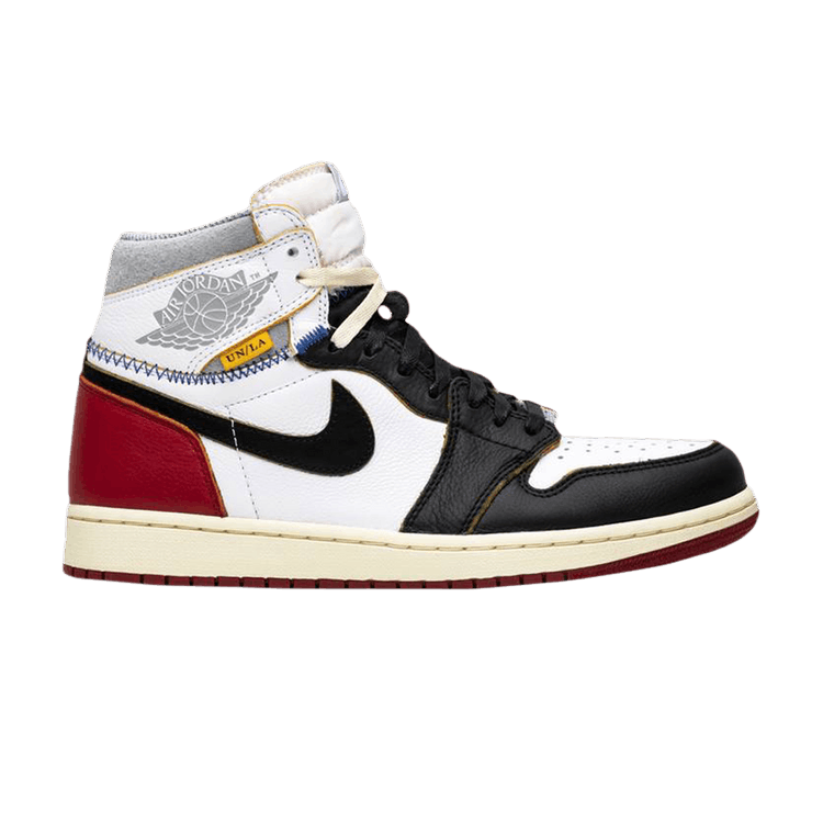 

Кроссовки Air Jordan Union LA x Air Jordan 1 Retro High NRG 'Black Toe' Sample, черный