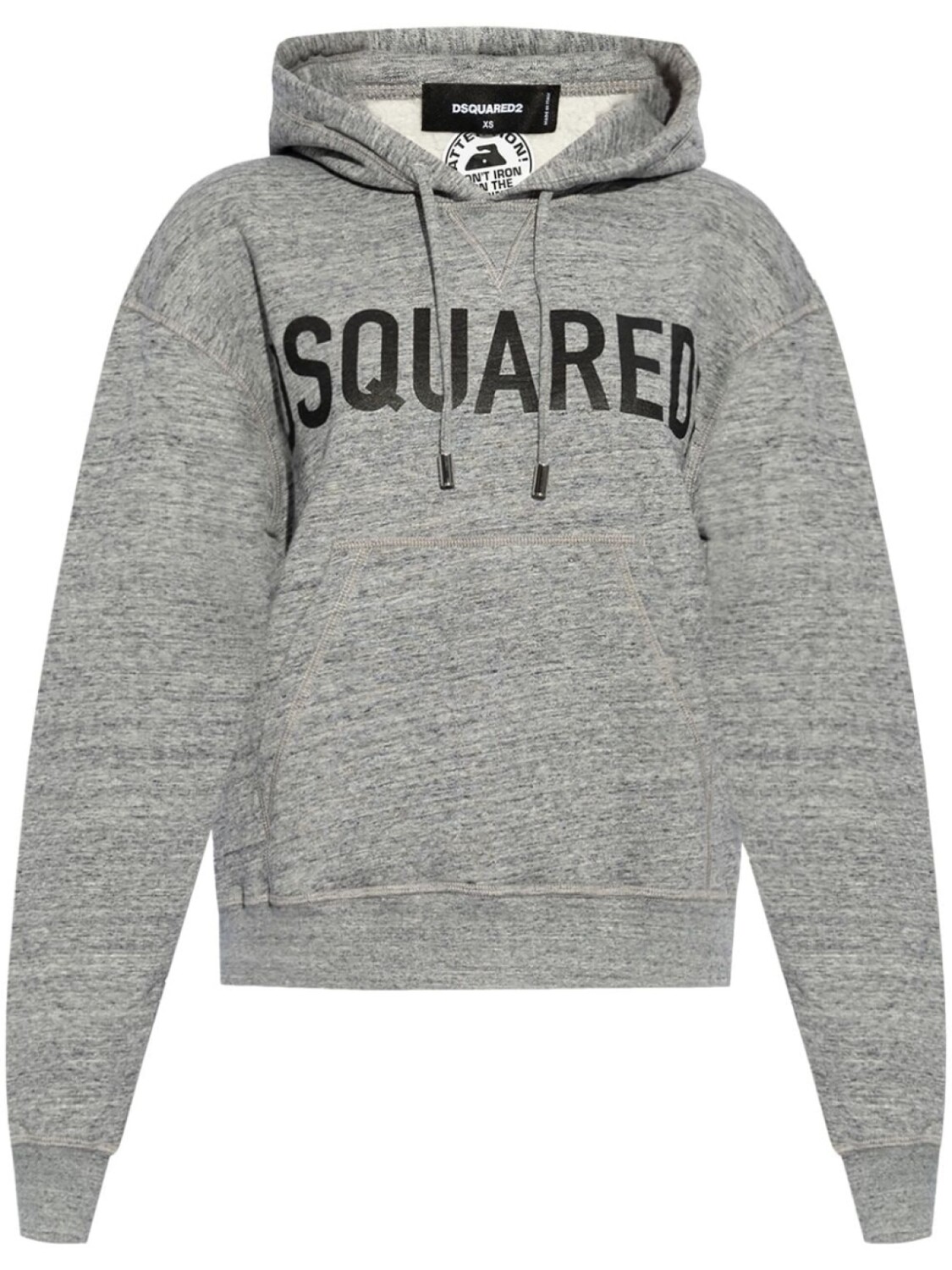 

Dsquared2 худи с логотипом, серый