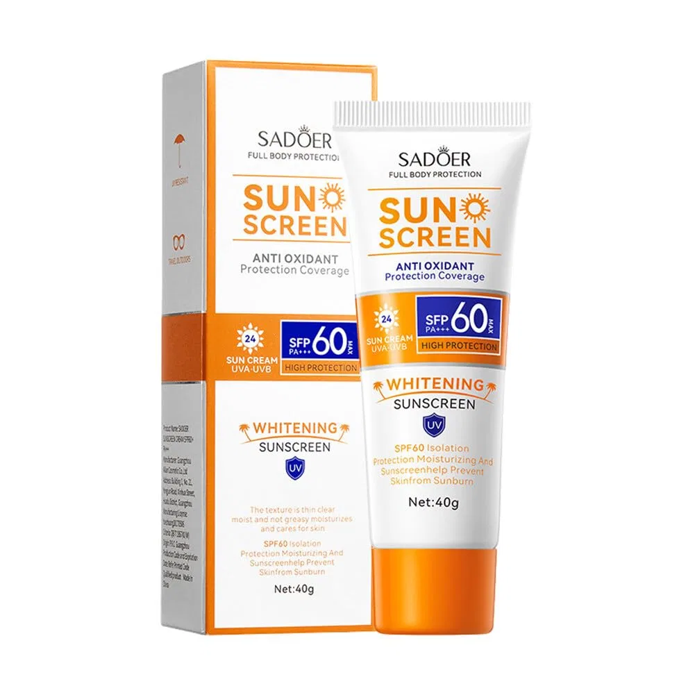 Увлажняющий солнцезащитный крем JAWSEU SPF 60+ Jawseu, 4 Pieces. — фото 2