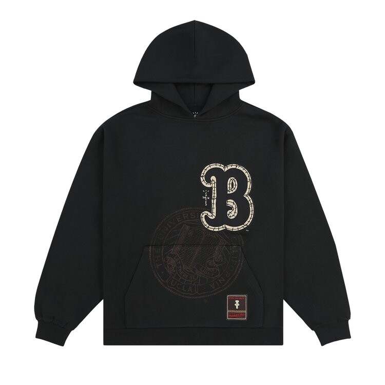 

Худи Cactus Jack By Travis Scott Cactus Jack by Travis Scott x Mitchell & Ness University Of California, Los Angeles Hoodie, черный