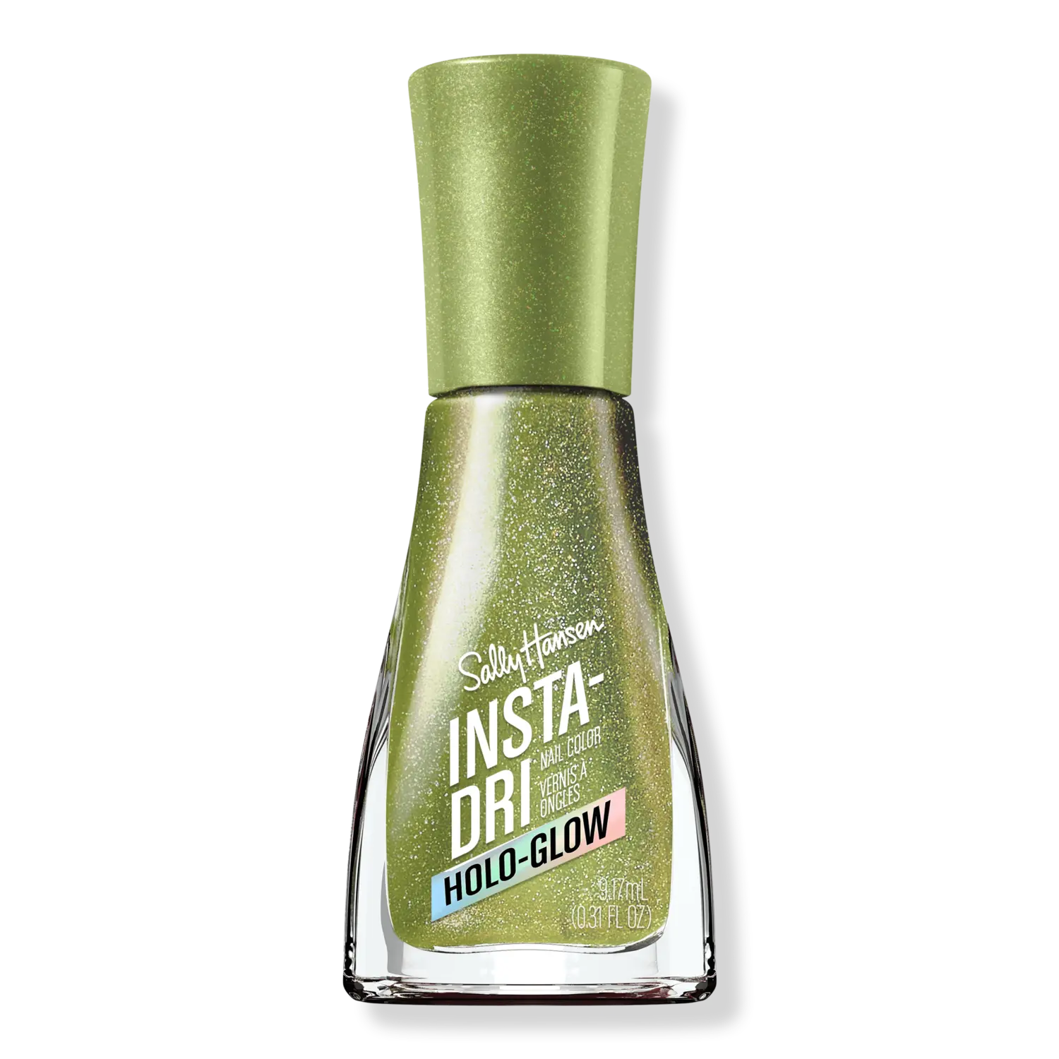 

Лак для ногтей Insta-Dri, сине-зеленый Sally Hansen, Limelight (irredescent lime green)