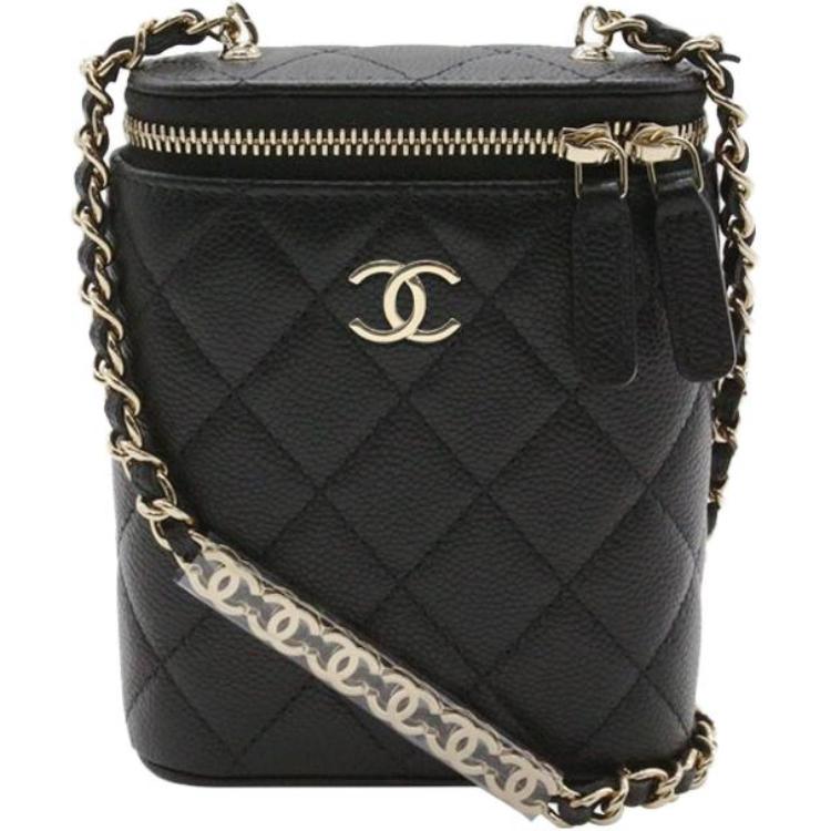 

CHANEL Кожаная косметичка на цепочке