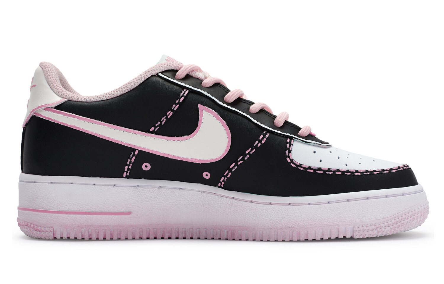 

Кроссовки Nike Air Force 1 Skateboard Shoes Women's Low-Top Pink