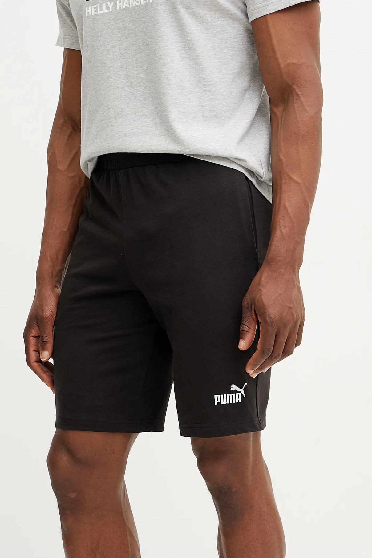 

Шорты из хлопка Puma, черный