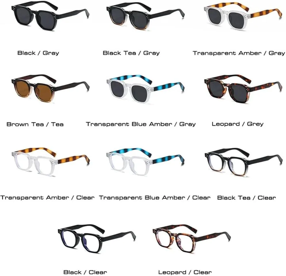 

Модные винтажные солнцезащитные очки овальной формы с заклепками для женщин и мужчин, с леопардовым принтом и оправой, защищающей от синего света HYYZZC, Amber Tea